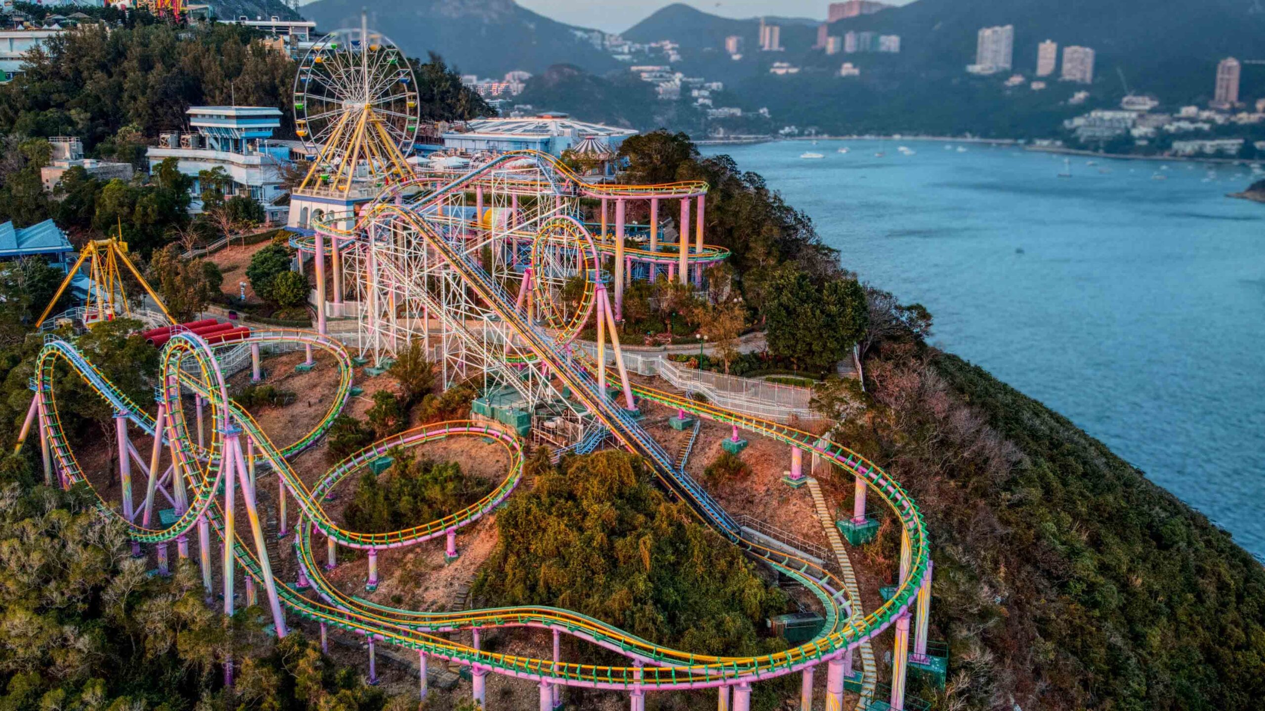 Victoria Peak, Peak Tram, Madame Tussauds & Ocean Park