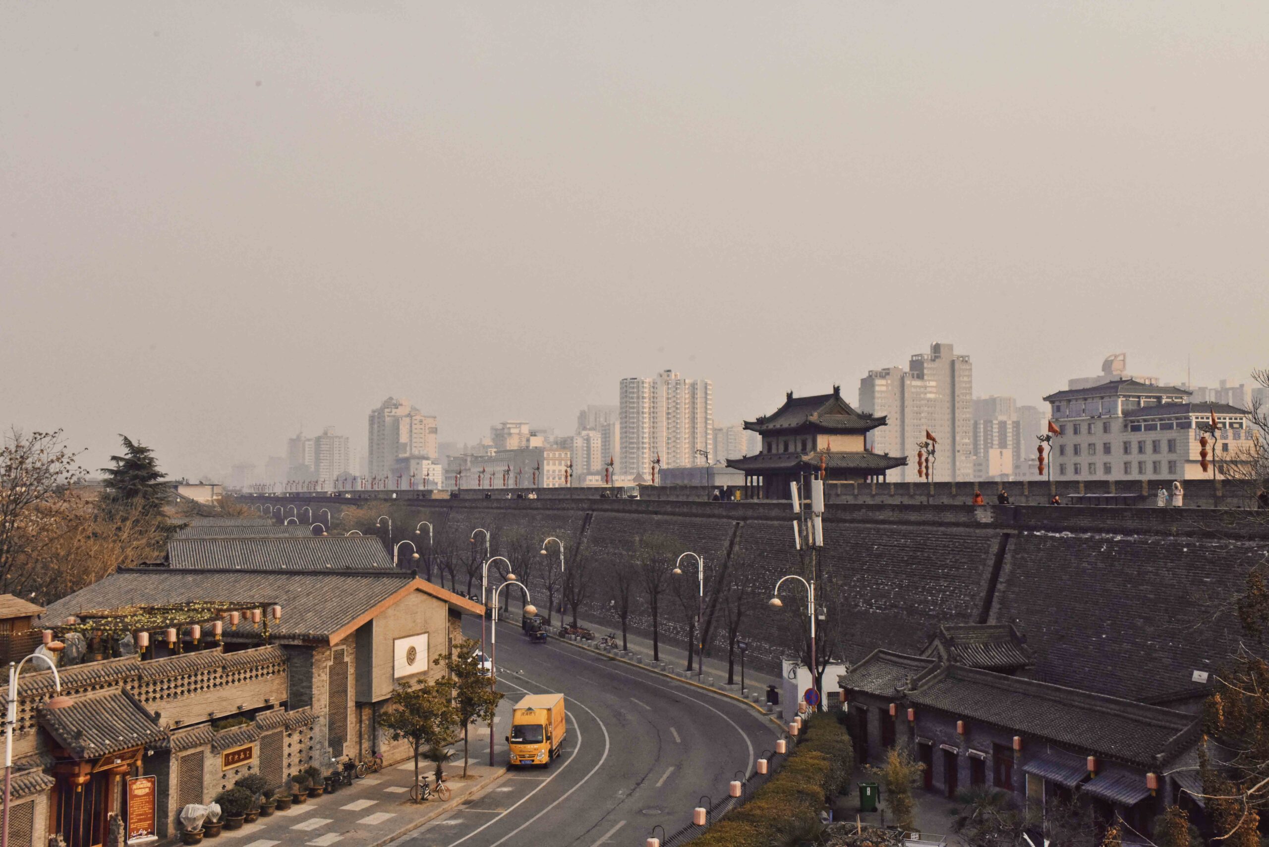 High-Speed Bullet Train to Xian