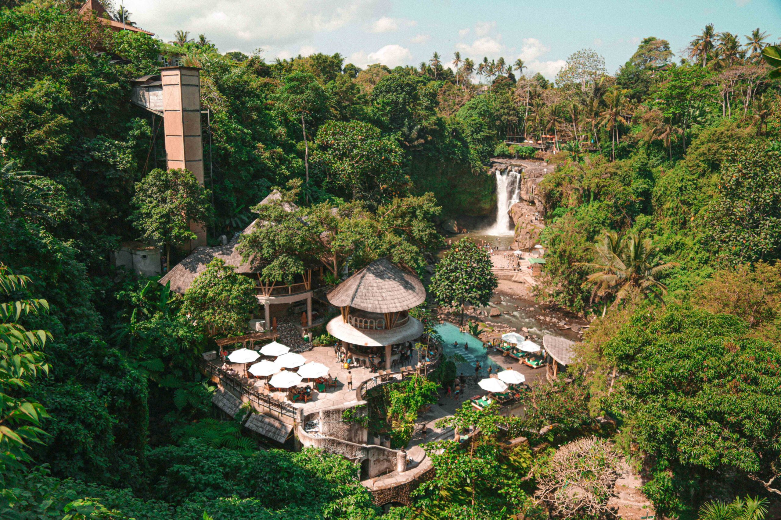 D'Tukad River Club Swing, Tegenungan Waterfall & Sailor Moon Phinisi Sunset Dinner Cruise