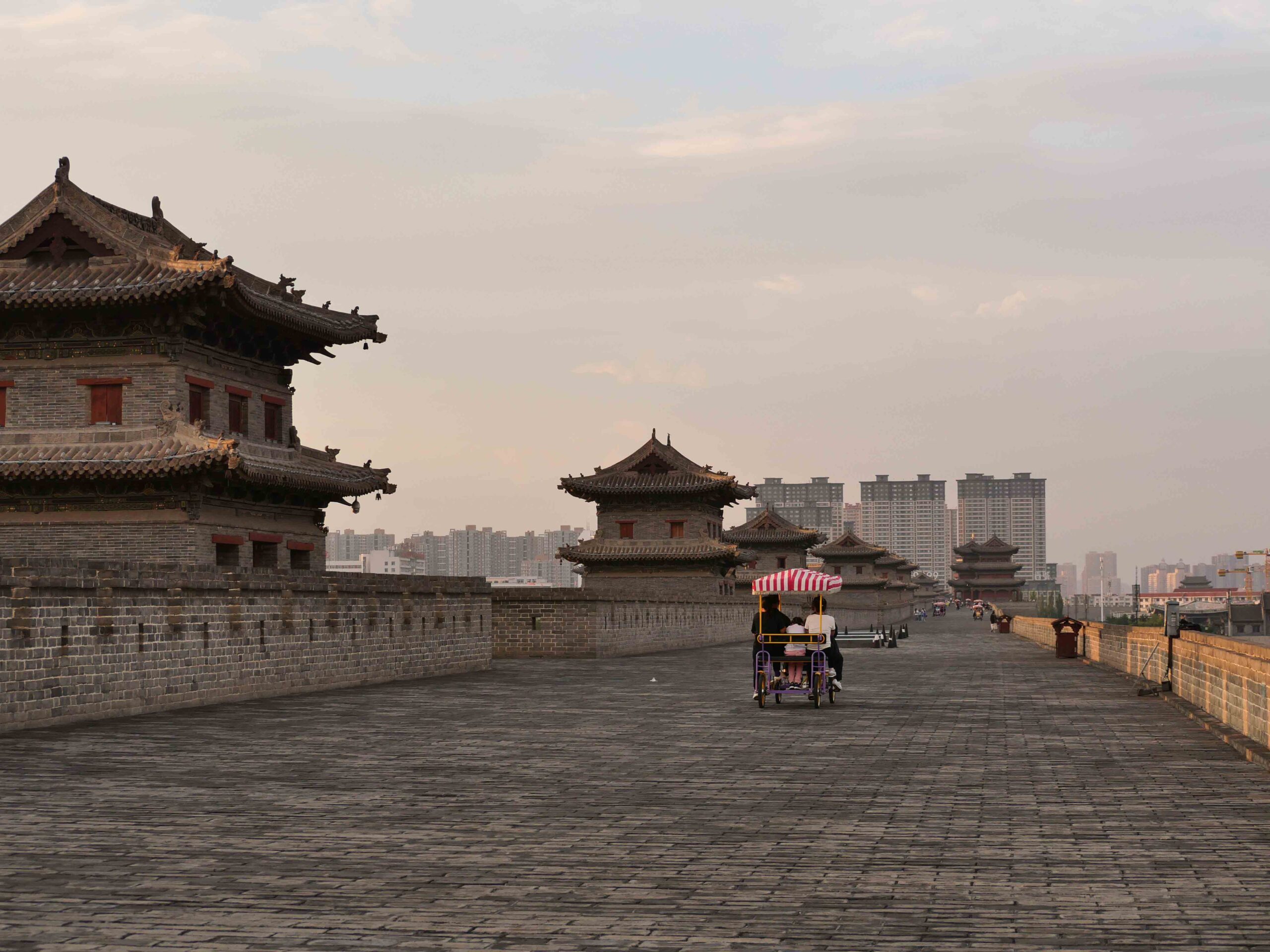 High-Speed Bullet Train to Xian