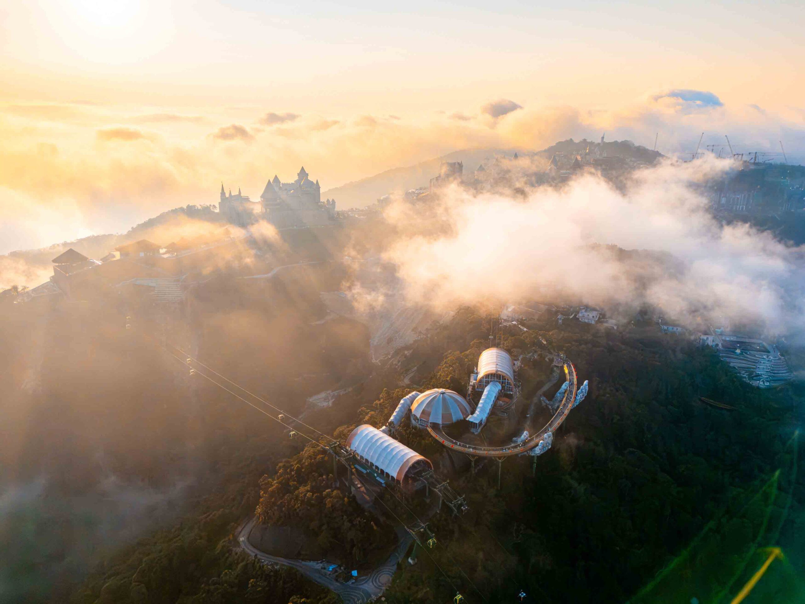 Ba Na Hills Cable Car & Iconic Golden Bridge