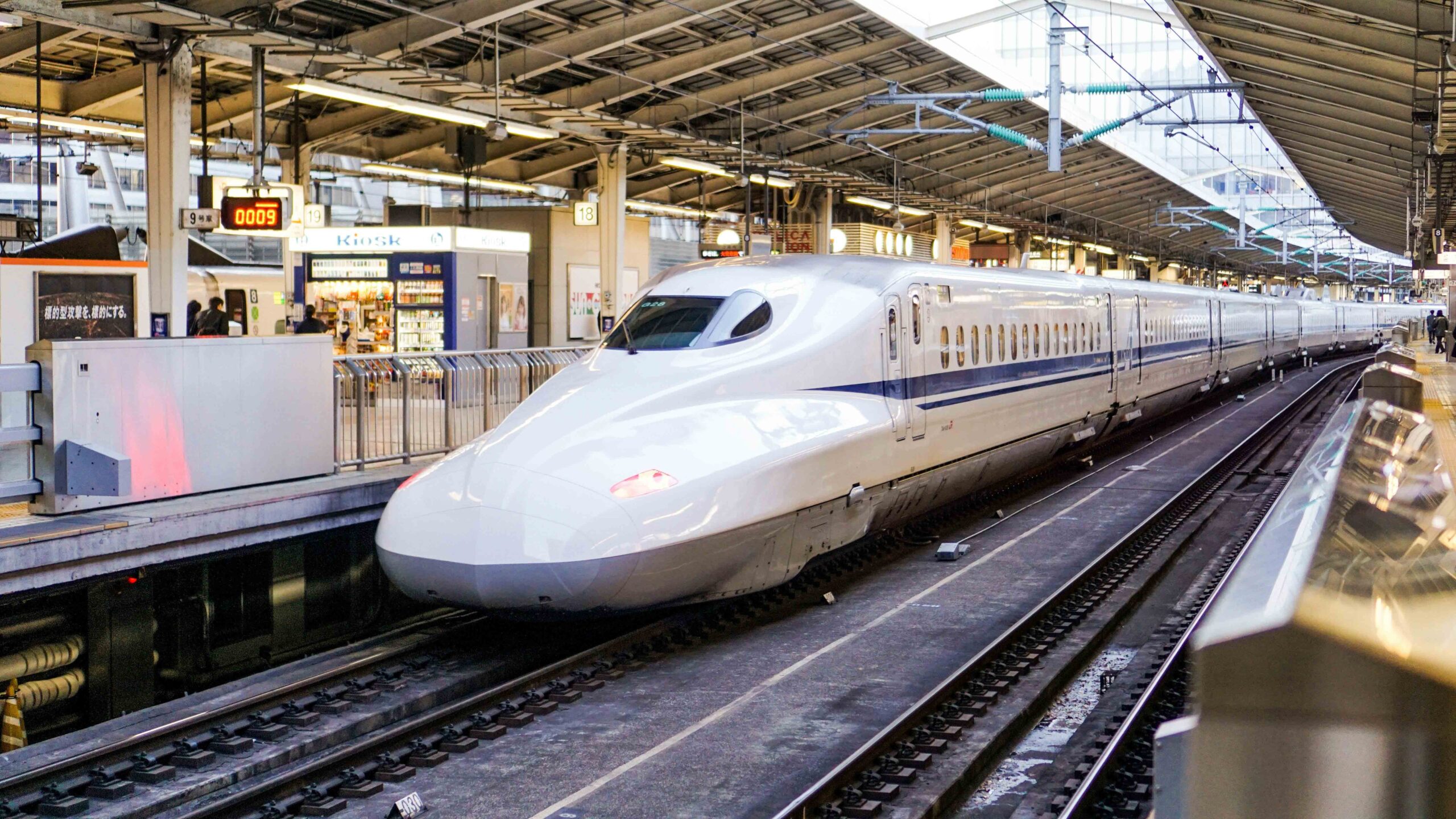 High-Speed Shinkansen Bullet Train to Kyoto