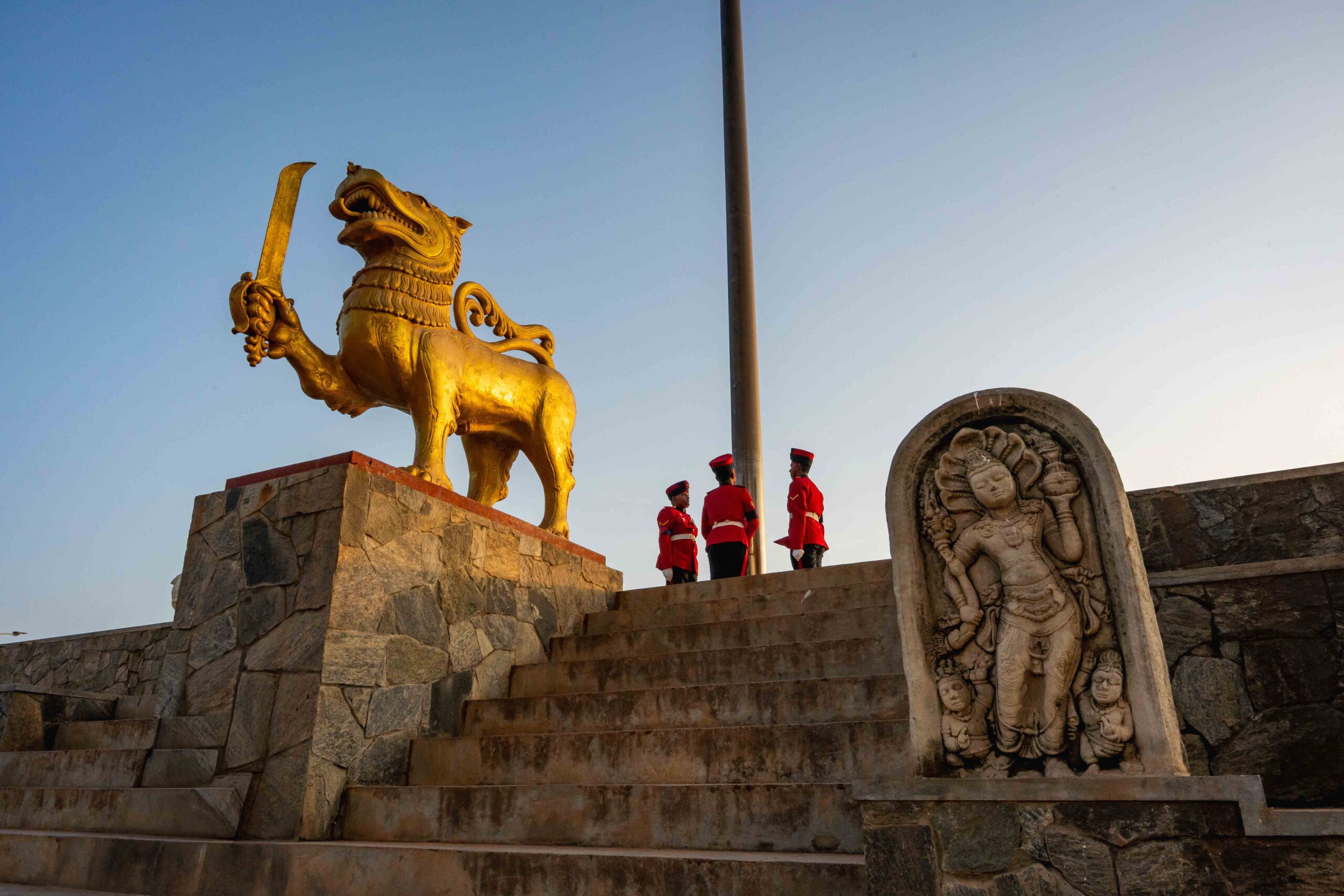 Arrive in Sri Lanka