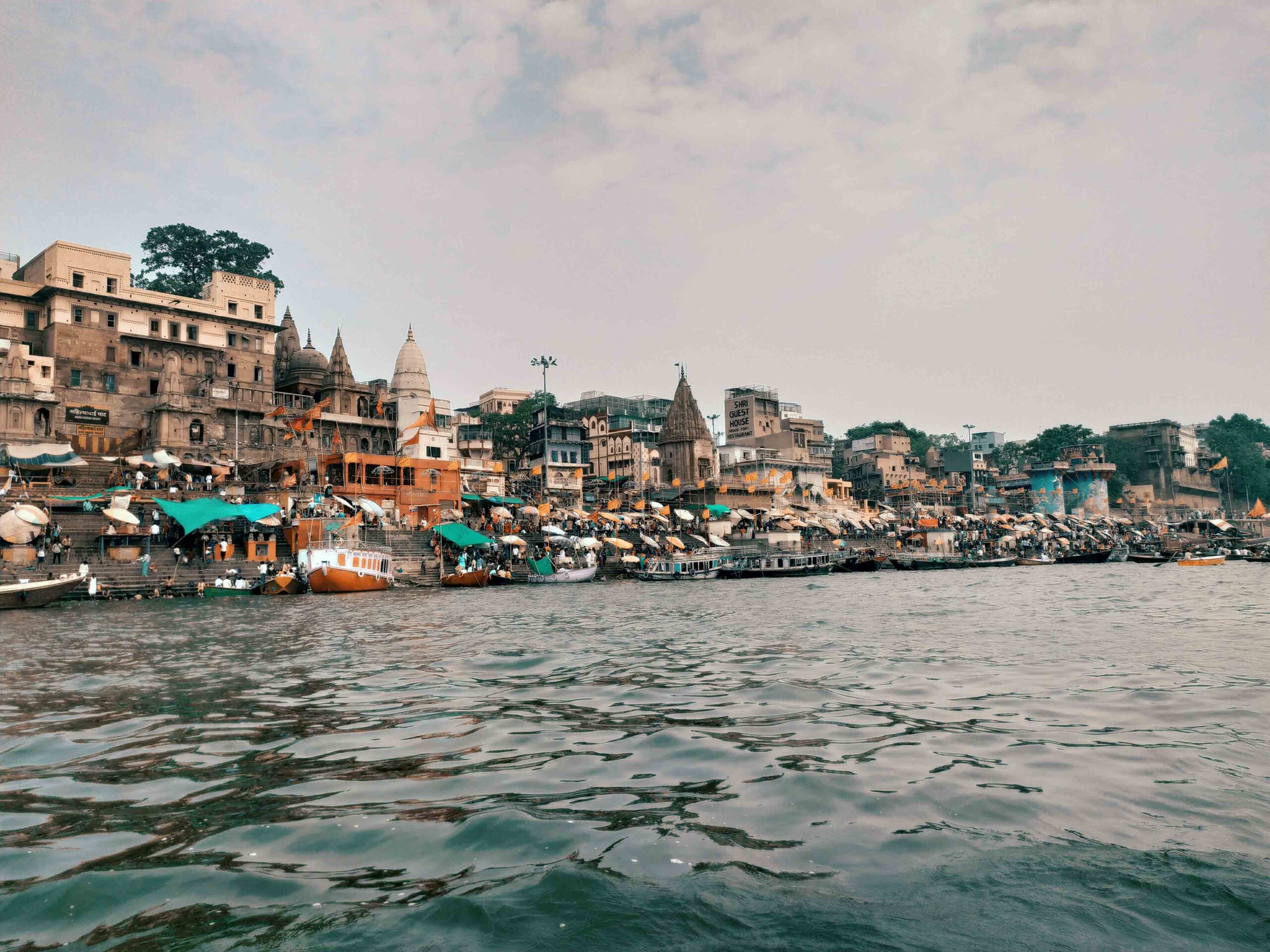 Morning Ganges Boat Ride & Drive to Bodhgaya